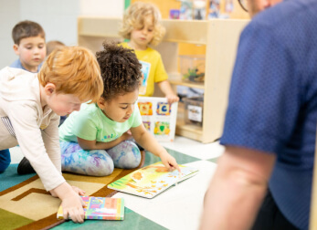 LeafSpring School students in classroom
